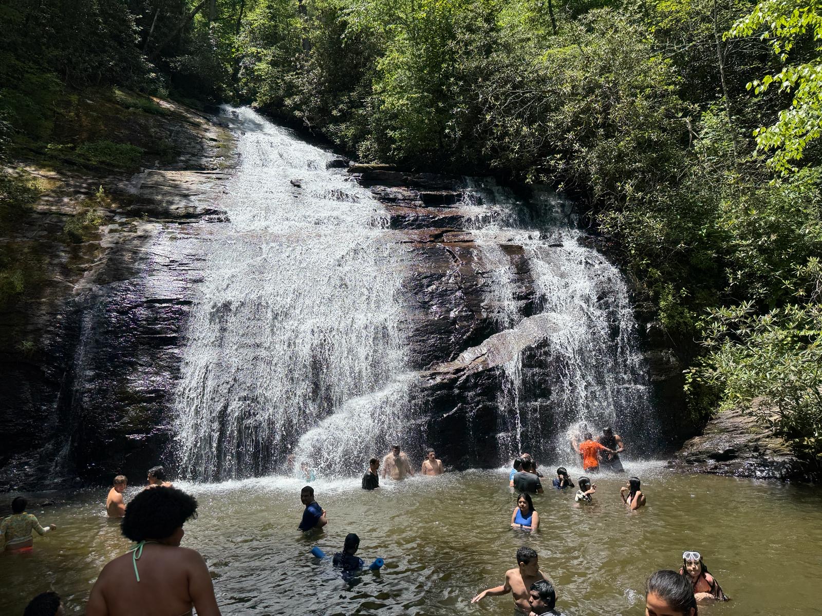 Helton Creek Falls - Twin Waterfalls and Perfect Swimming Holes